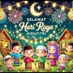 SELAMAT HARI RAYA AIDILFITRI MAAF ZAHIR BATIN