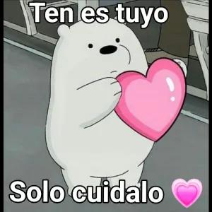 Ten es tuyo Solo cuidalo - getsticker.com