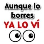 No nada, ya no quiero nada.