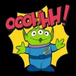 ALIEN dynamic stickers (fashion comic style)