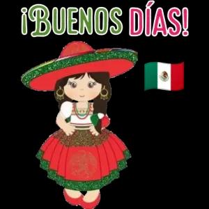 ¡BUENOS DÍAS!  - getsticker.com