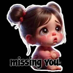 missing you! - getsticker.com