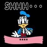 Donald Duck fill in the stickers as you like