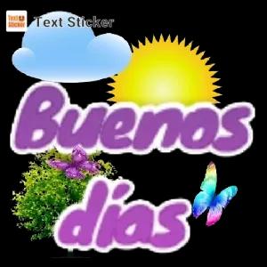 Buenos días - getsticker.com