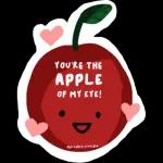 You are the apple of my eyes 🍎 