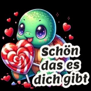 Schön das es dich gibt - getsticker.com