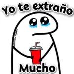 Te extraño