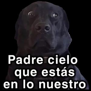 Padre cielo que estás en lo nuestro - getsticker.com