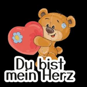 Du bist mein Herz - getsticker.com