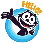 Cartoon-Aufkleber 🎉