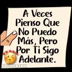 sigue adelante