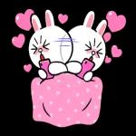 熊大兔兔情侶檔★粉嫩甜蜜