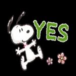 Basic Daily Snoopy Stickers