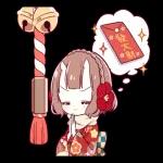 鬼族少女 喜慶新年全螢幕貼圖♪