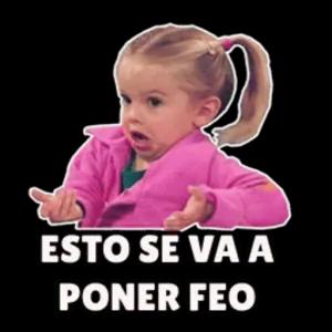 ESTO SE VA A PONER FEO - getsticker.com