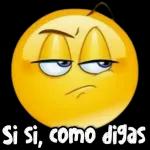 Si si, como digas