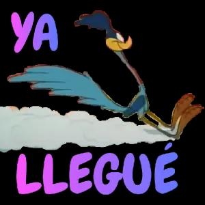Ya llegué - getsticker.com