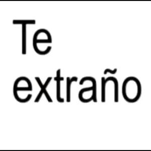 Te extraño - getsticker.com