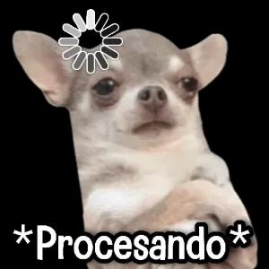 *Procesando* - getsticker.com