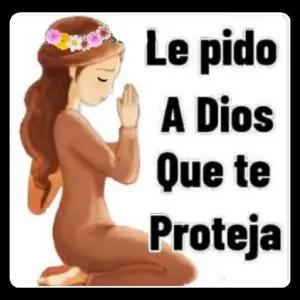 Le pido A Dios Que te Proteja - getsticker.com