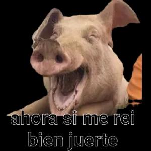 ahora si me rei bien juerte - getsticker.com