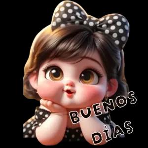 BUENOS DÍAS - getsticker.com