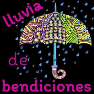 lluvia de bendiciones - getsticker.com
