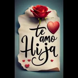 te amo Hija - getsticker.com