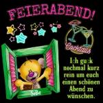 Ich wünsche dir ein schönes Wochenende!