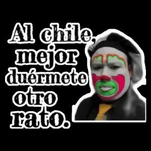 Al chile. mejor duerme te otro rato. - getsticker.com