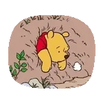 Pegatinas animadas de Winnie Pooh
