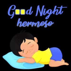 Good Night hermoso 1  - getsticker.com