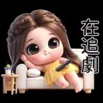 穿著黃色洋裝的可愛女孩