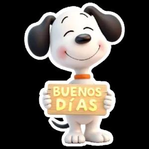 BUENOS DÍAS - getsticker.com
