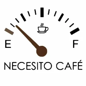 NECESITO CAFÉ - getsticker.com