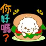 白貴賓犬表情包