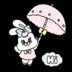 粉红莉可兔 7 开心贴专用图