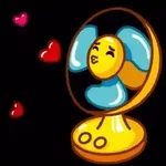 This is a cute ghost.