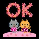 繪本風喵喵 滿滿花季pack