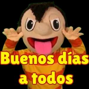 Buenos dias a todos - getsticker.com