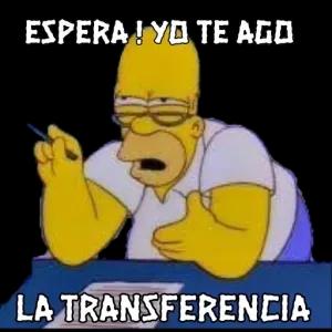 ESPERA ! YO TE AGO LA TRANSFERENCIA - getsticker.com