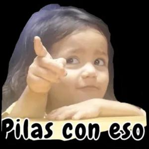 Pilas con eso - getsticker.com