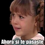 Ahora si te pasaste 