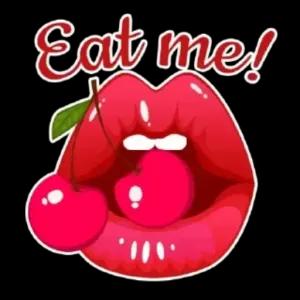 Eat me! - getsticker.com