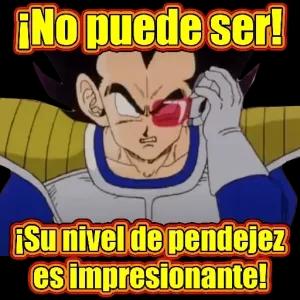 No puede ser! ¡Su nivel de pendejez es impresionante!  - getsticker.com