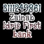 Account details