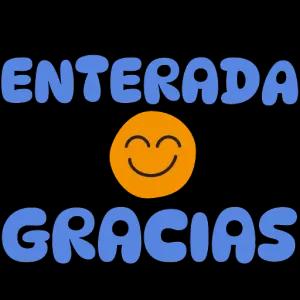 ENTERADA GRACIAS - getsticker.com