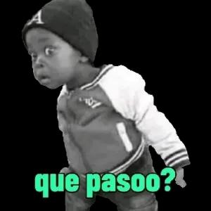 que pasoo? - getsticker.com