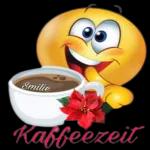 Smilie Kaffeezeit