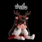 สาวกวางเรนเดียร์น่ารัก